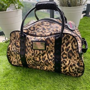 Betsey Johnson Rolling Duffle Bag